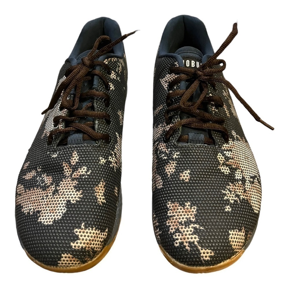 NOBULL Dark Floral Gum Trainers Women's 14 Men's 12.5